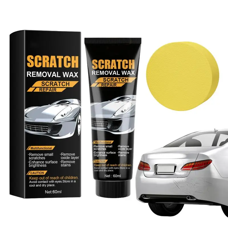 

Scratch Remover For Vehicles Car Paint Correction 60ml Safe All-in-1 Fast Ultimate Auto Paint Scratch Remover For Black