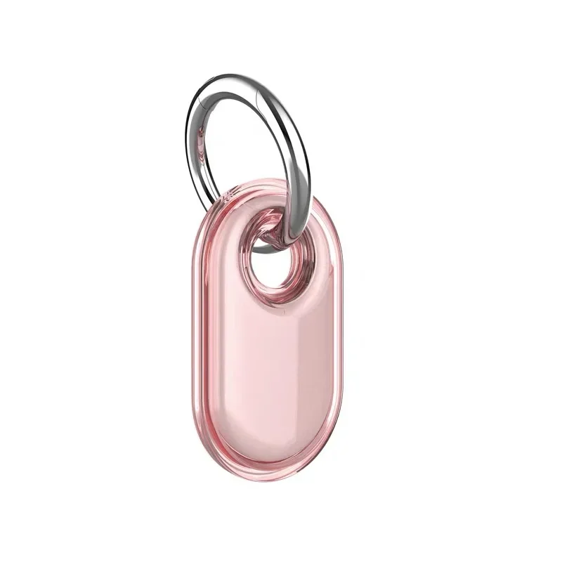 Enhanced TPU Protective Case with Keychain and Anti-Scratch Tracker Holder for Keys, Wallet, Luggage, and Pets
