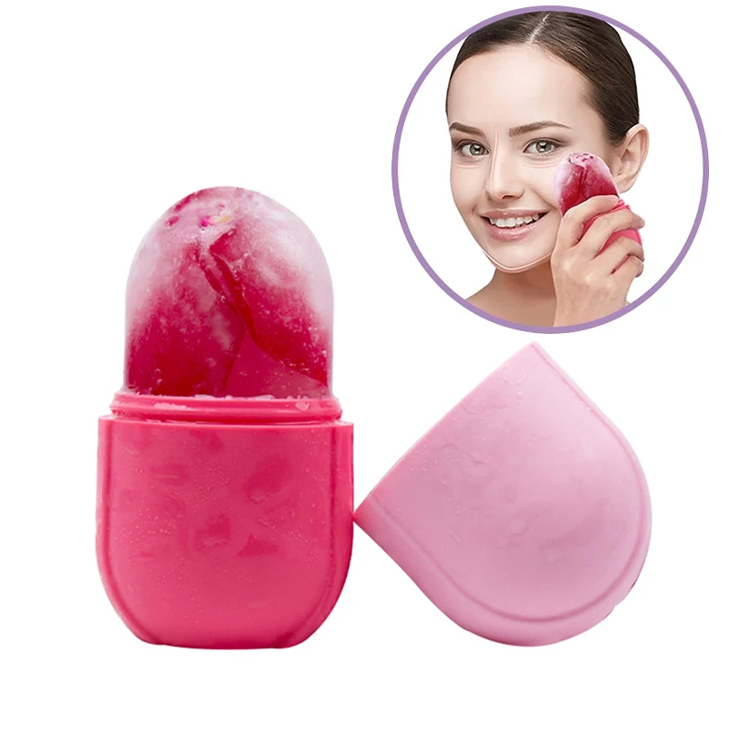 Skincare Beauty Lift Contouring Tool Silicone Ice Cube Tray Ice Hockey