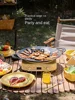 CX Household Indoor Smoke-Free Non-Stick Multi-Functional Skewers Machine Barbecue Frying Pan 2