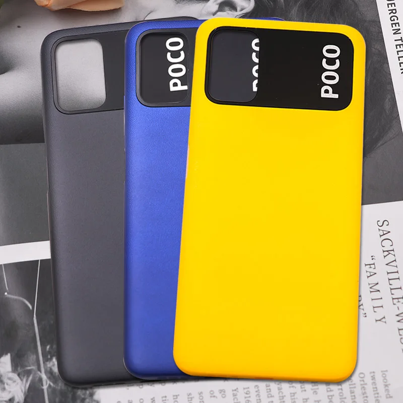 Rear Door Poco M3 Housing Case Xioami Poco M3 Back Covers New 6.53 M3 M2010j19cg Aliexpress