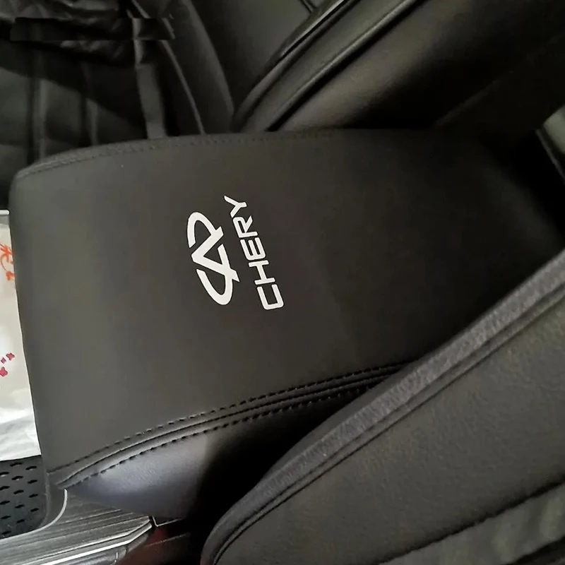 For Chery Tiggo 2 Pro Car Center Control Armrest Box Microfiber Leather Trim Cover Max Accessories
