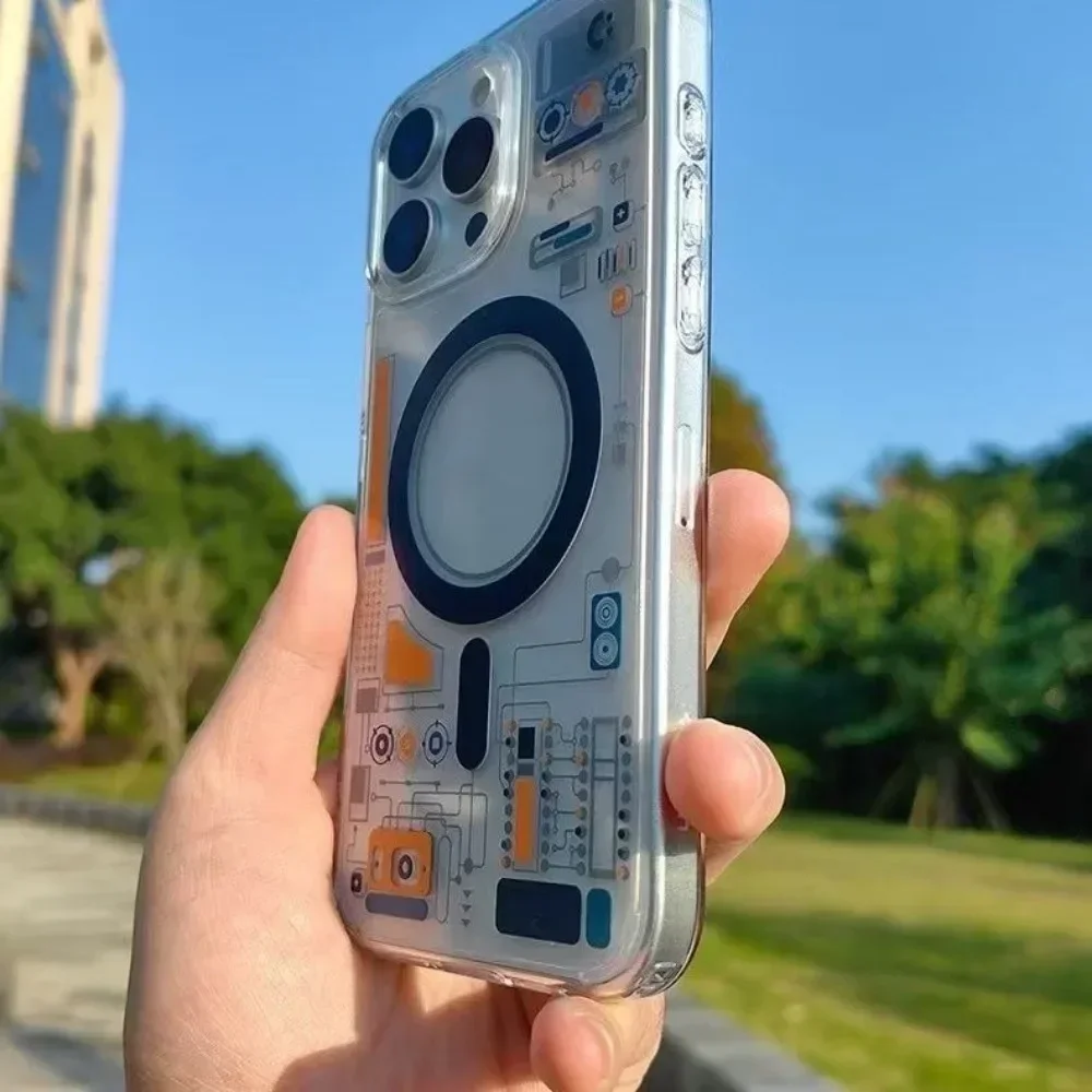 أحدث SPG Design Lab C11 Series حافظة Magsafe شفافة...