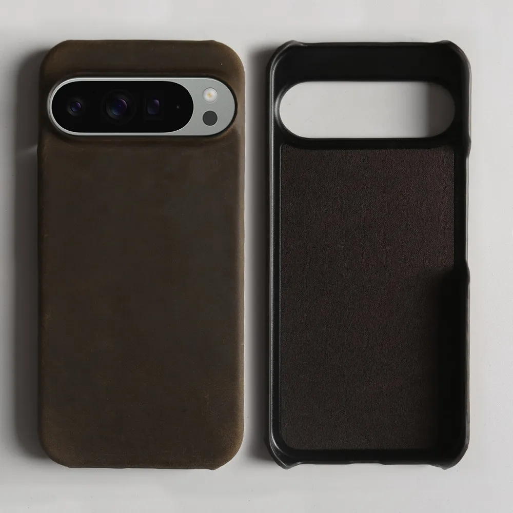 Premium Genuine Leather Shockproof Phone Cover