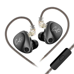 Premium HiFi In-Ear Earphones with Dynamic Tunable Audio and Noise-Canceling Technology (Improved Bass MIC)