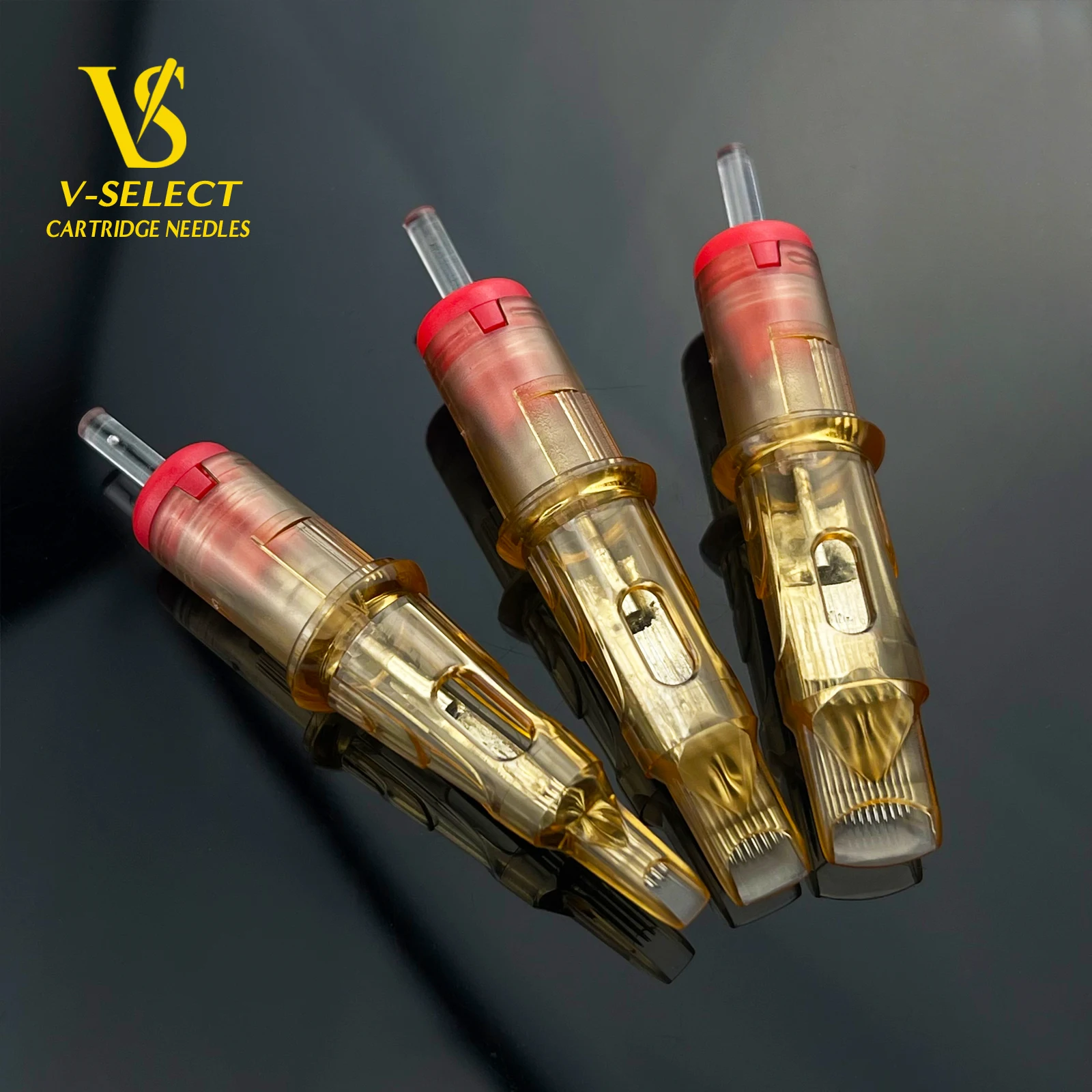 EZ V-Select Tattoo Cartridge Needles #10 0.30mm bugpin Curved Magnum Round Magnum Disposable Tattoo Needle  Supplies 20pcs/Box 6