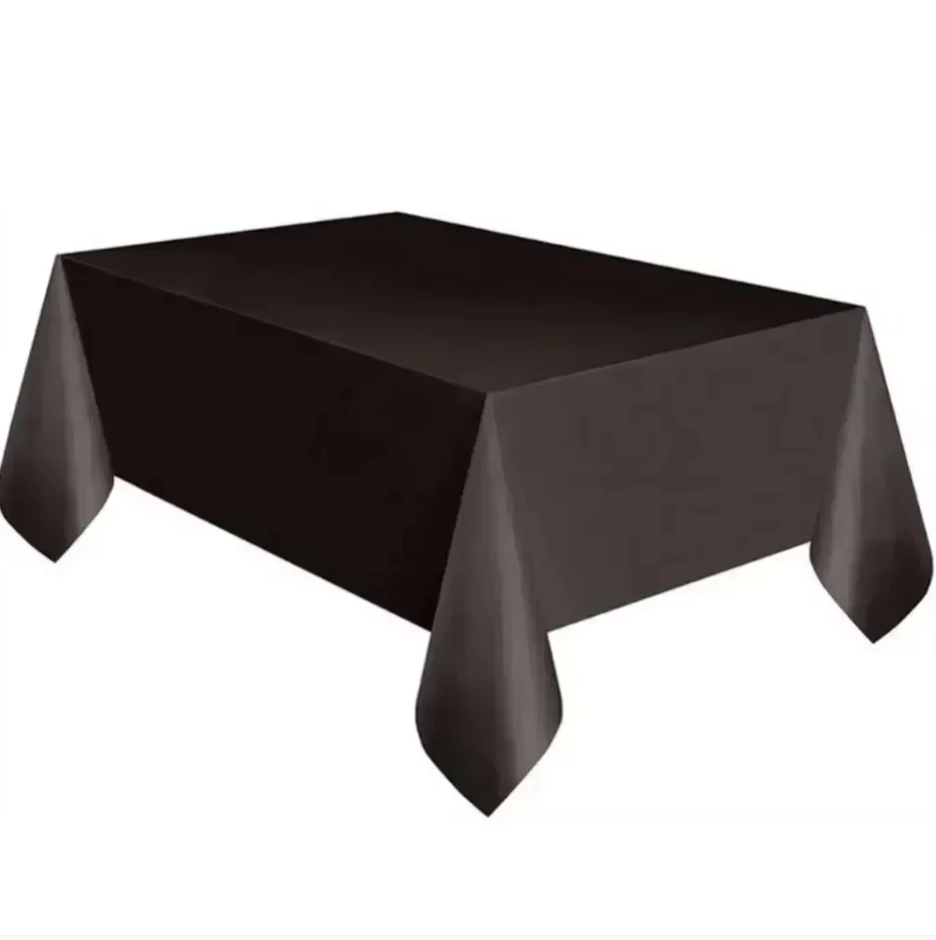 Table cloth polyeter tablecloth round table cloth circular olid white