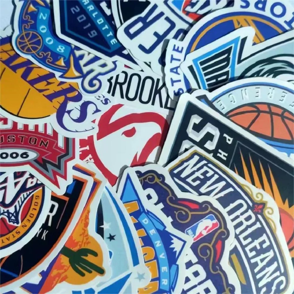 Рисунок 3 - Наклейки баскетбольной команды 50 шт.