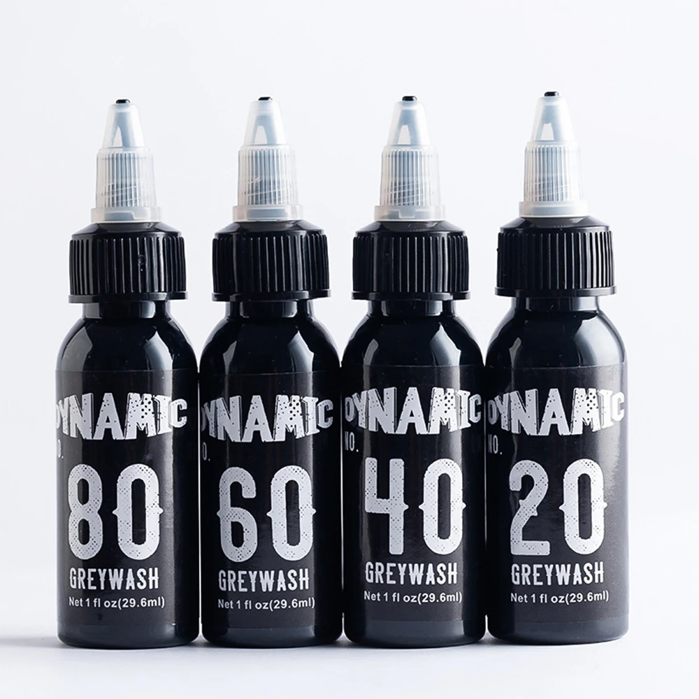 Co-Greywash Tattoo Ink Solution Dark Shade Greywash Made Hospital-Grade Water Filtered Distilled UV sterilized Pigment Ink