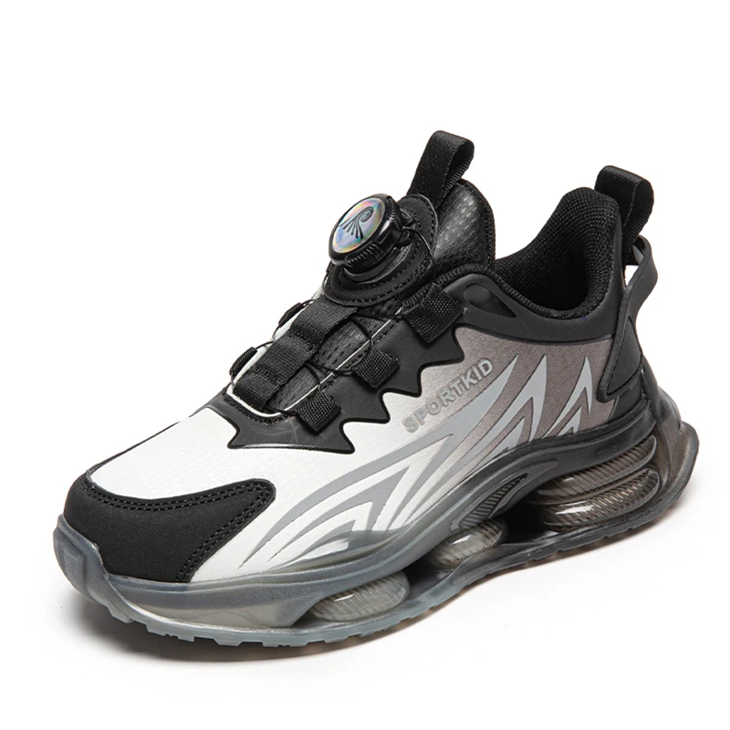 Boys Sports Sneakers Kids Athletic Shoes Outdoor Running Tennis Basketball Casual Walking Footwear Non-slip Size 29-39 - 6