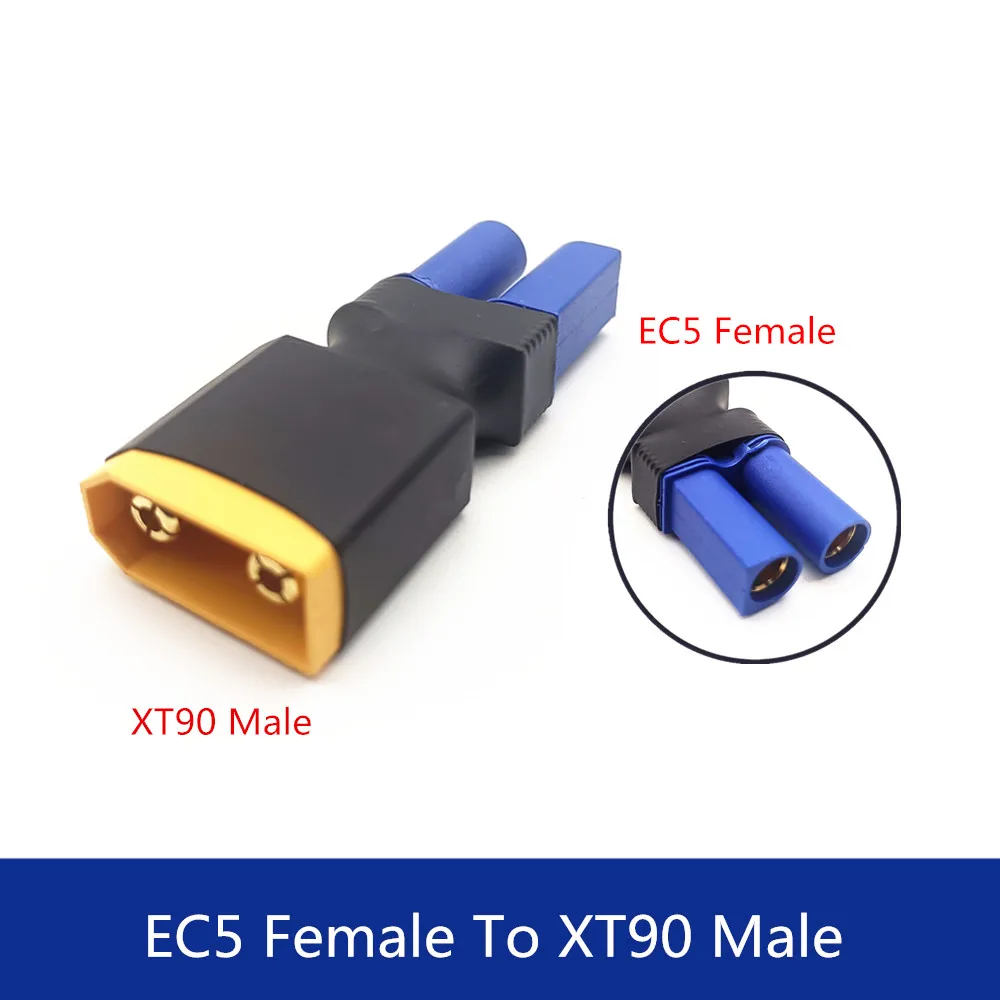 Universal Female to Male Connector Adapter for RC Models - Ideal for Cars, Airplanes, Drones, and Boats