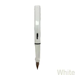 Jinhao 619 Luxury Colorful Calligraphy Fountain Pen - Elegant Writing Instrument with Fine Nib for School and Office Supplies (White Fountain Pen)
