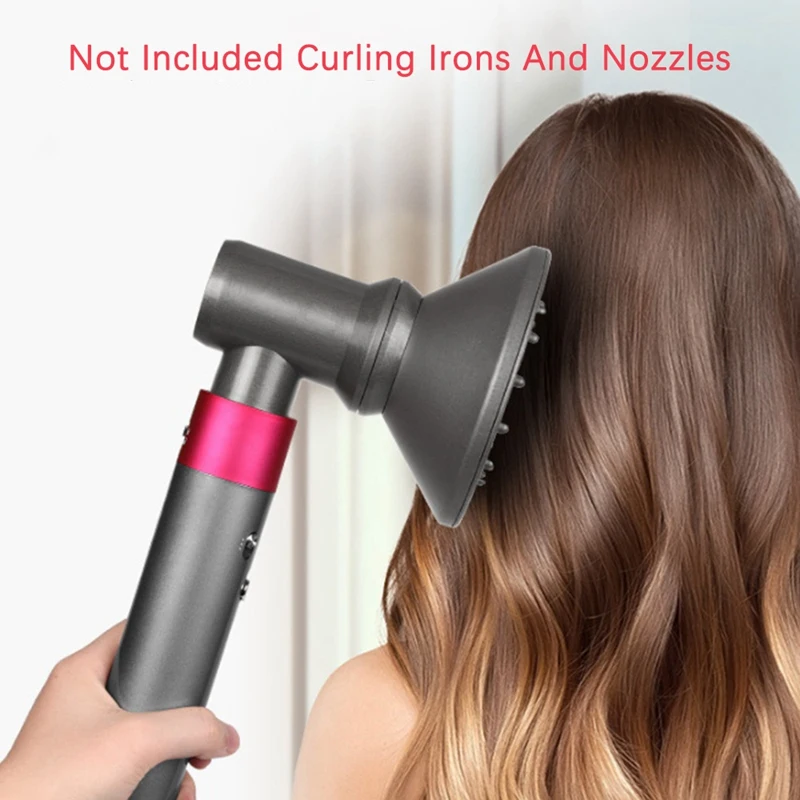 AD-Curl Bar Adapter Compatible For Dyson Airwrap Styler Accessories Hair Dryer Curler Replacement Parts