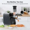 LUFVEBUT Slow Juicer Vegetables And Fruits Electric Juice Extractor Squeezer 200W Power Easy Wash Slow Masticating Juicer 2