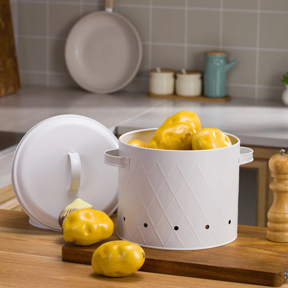Contenitore per patate e cipolle, set da 3 per la cucina