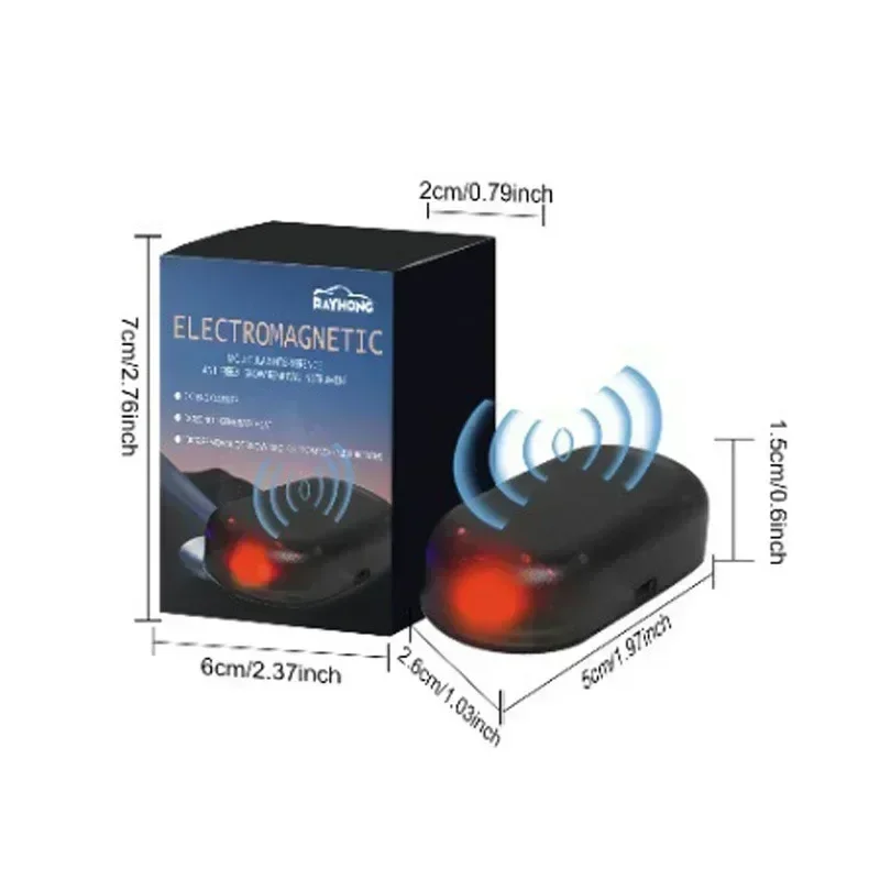 Dégivreur électromagnétique Pour Voiture - Rechargeable USB, Dégage Pare-brise Gelé Sans Produits