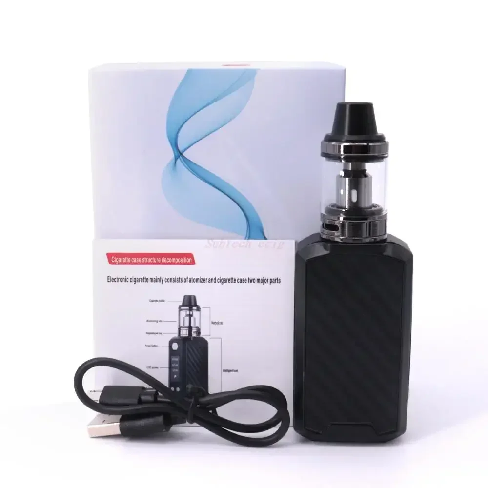 80w vape סיגריות אלקטרוניות תיבת mod ערכת 1800 סוללה 2.5 mah 30w/60w/60w/80w מתח התאמת מתח e סיגריה