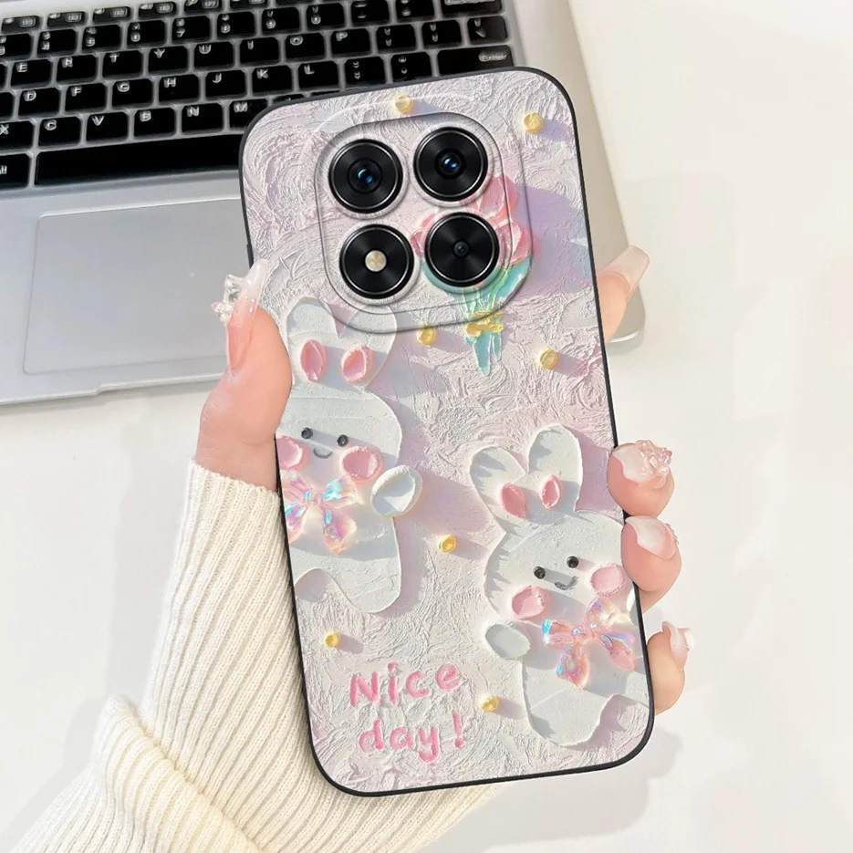 Cute Fashion Painted Soft TPU Phone Case - Stylish Protective Cover