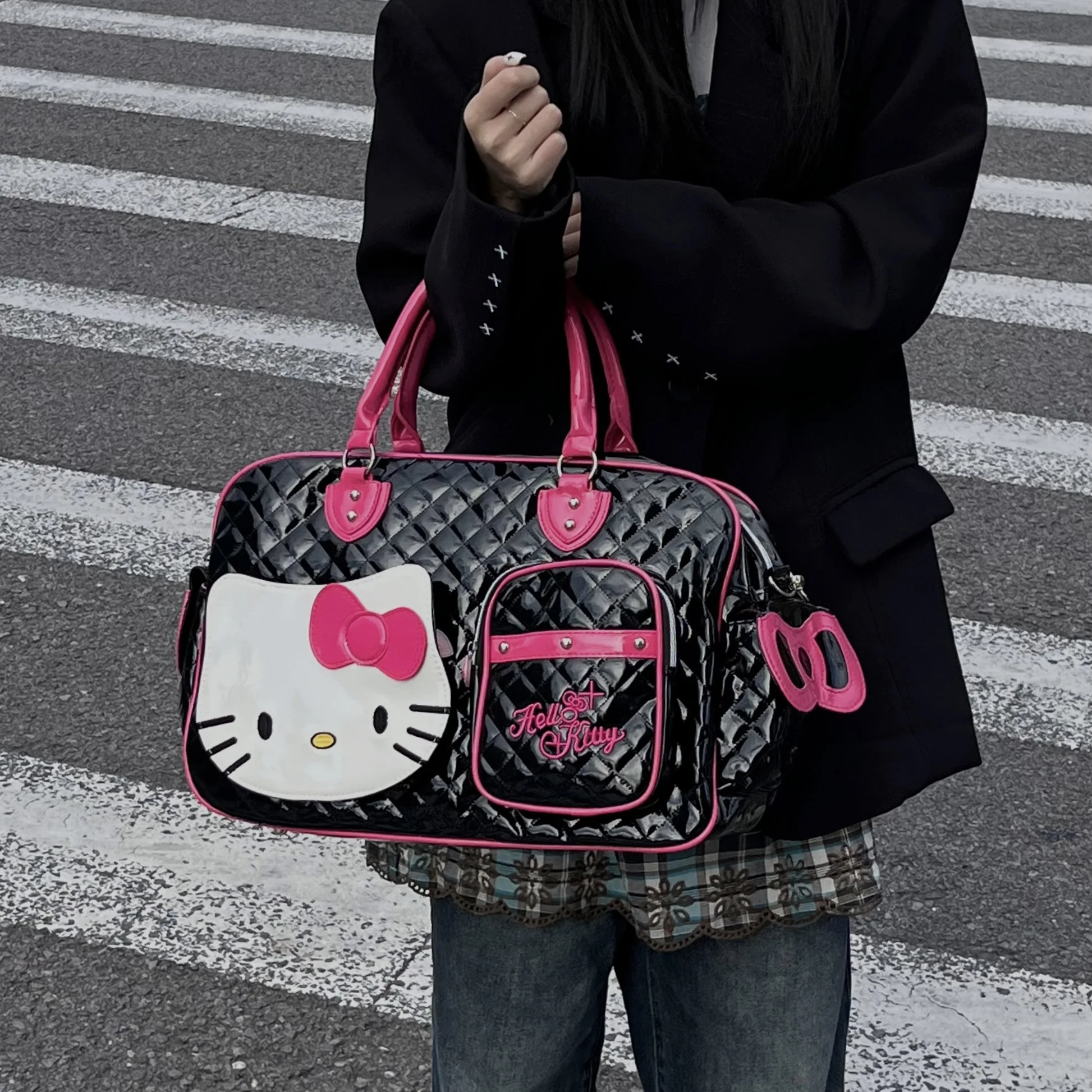 Japan Sanrio - Hello Kitty Face Shaped Shoulder Bag — USShoppingSOS