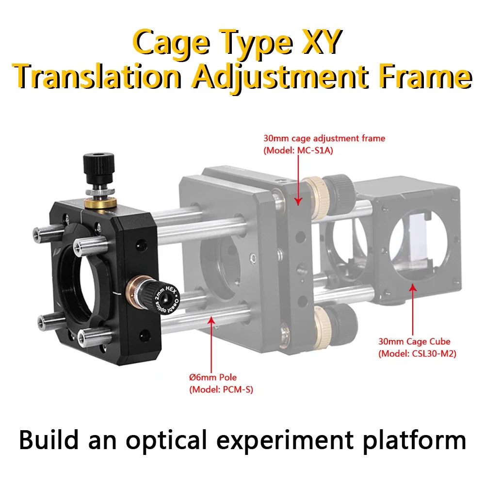CXY1-M 30mm Cage XY Translator Mount for Ø1