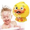 Bath Bubble Maker Cute Duck Shape Electric Music Automatic Soap Maker With 12 Songs Baby Bath Toy Bathroom Toys For Children Kid 1