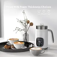 Maestri House Integrated Milk Frother with Large Capacity Smart Adjustable Temperature Thickness Control Coffee Frothing Foamer 2