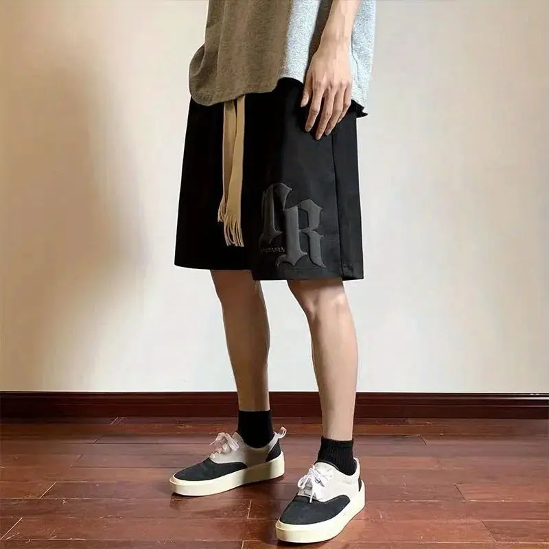 Letter Foam Print Short Pants For Men Women Summer  Fashion Y2K Shorts Male Streetwear Basketball Gym bermuda shorts 2023
