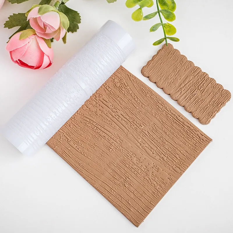Polymer Clay Tools Pottery Tools Clay Sculpting Tools Pottery Sculpting Tools Clay Craft Tool Tree Skin/annual Ring Texture Polymer Clay Rolling Roller Plant Wood Grain Texture Clay Embossing Sculpture Ceramic Tools