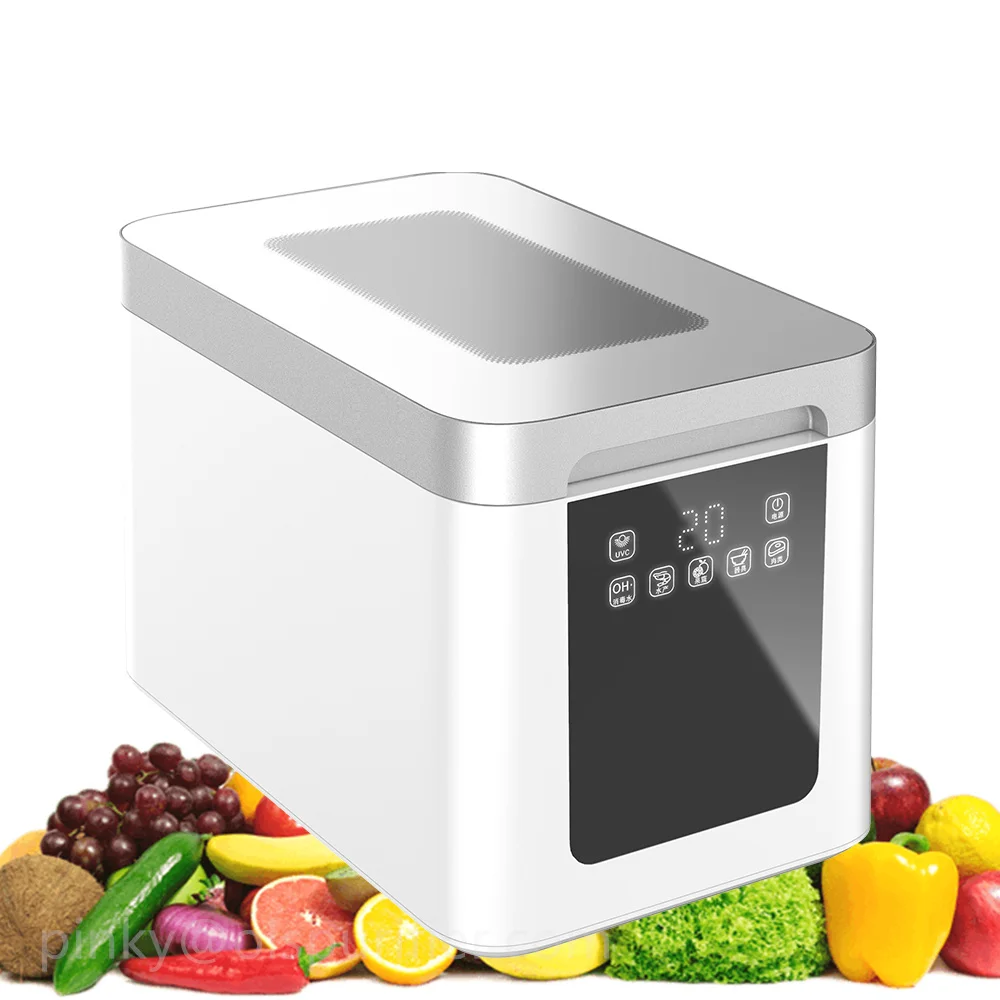 

Household Portable Fruit and Vegetable Cleaner Vegetable Washer Wireless Food Purifier Washing Machine OEM