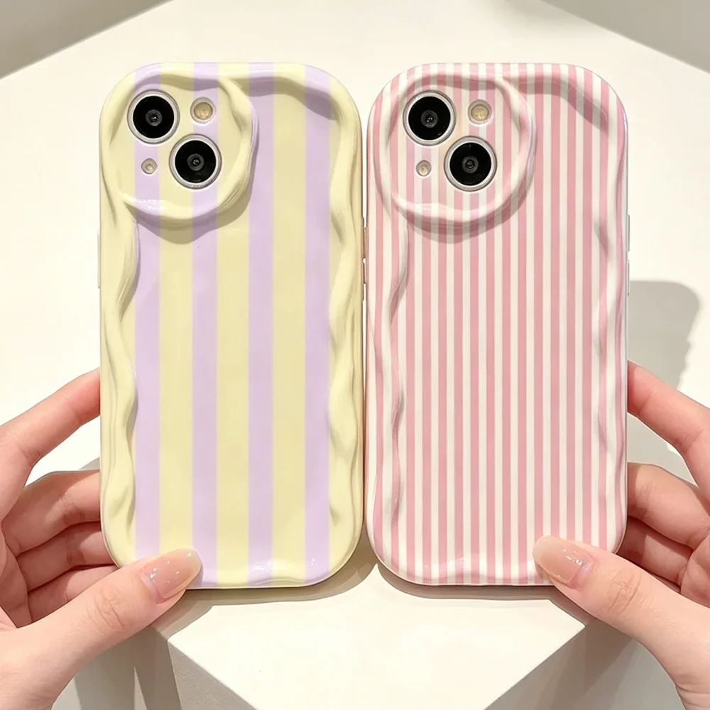 Colorful Stripe Pattern Phone Case Cover