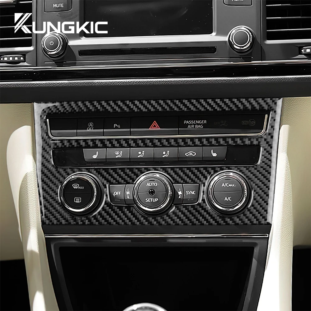 Kohlefaser Aufkleber Für Seat Leon 5F 2013-2020 - Fensterheber Panel