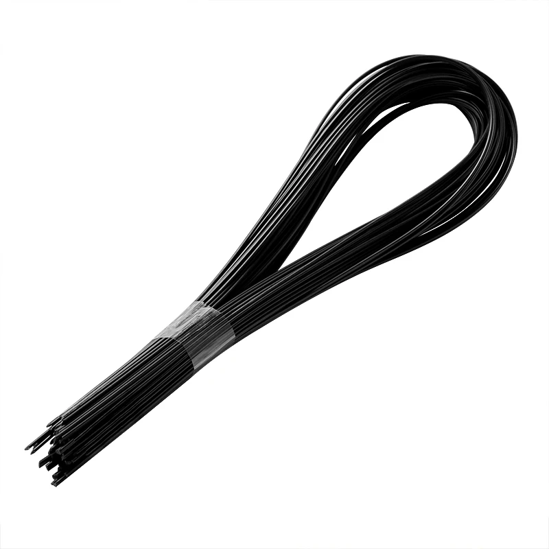 40pcs 1000mm Black PP Plastic Welding Rods Welder Accessories Welding Sticks Soldering Bars For Car Bumper Repair Welder Tools