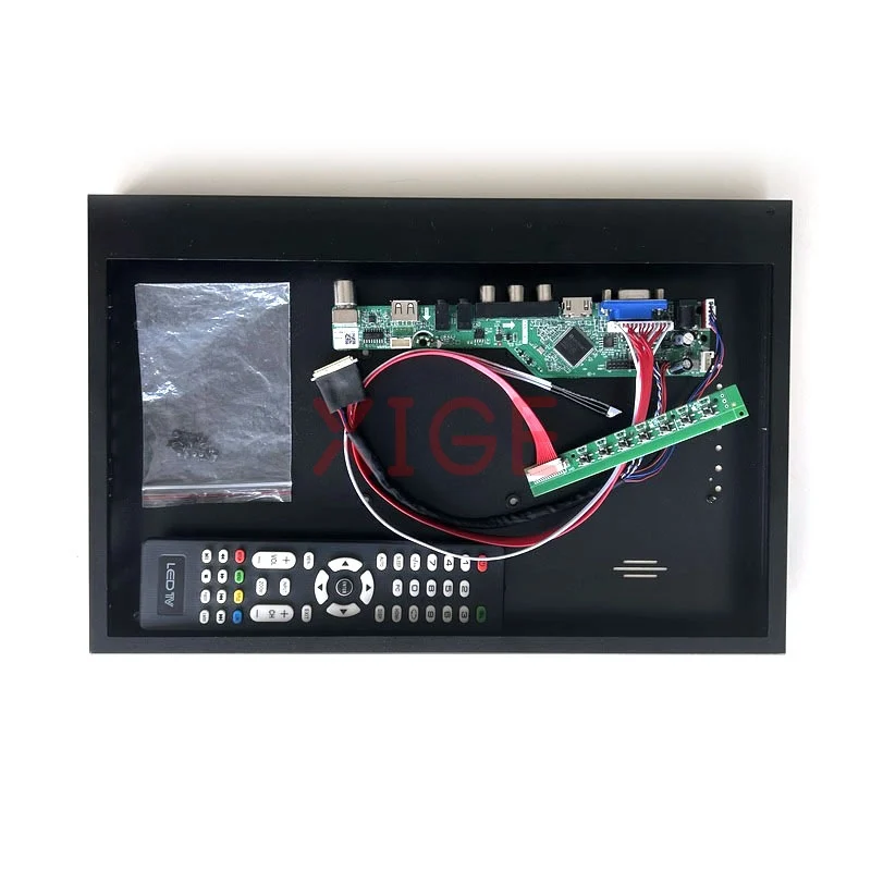 

Metal Case&Controller Board For LTN156AT23/LTN156AT24 LVDS 40-Pin 15.6" 1366*768 TV Analog Signal DIY Kit USB+AV+HDMI+VGA Screen