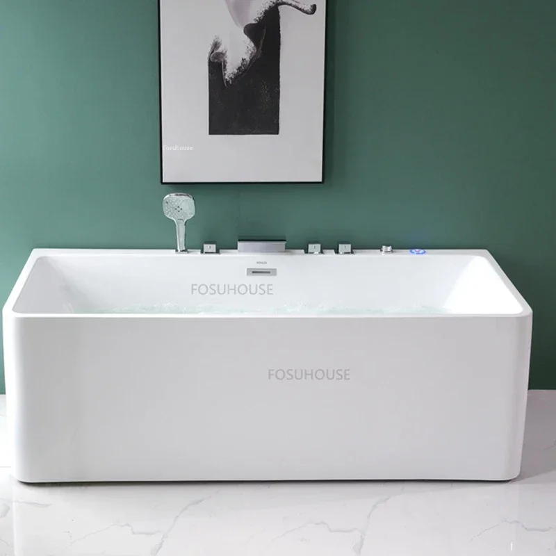 Modern Acrylic Bathtub Spa Tubs And Sauna Rooms Spa Bathtubs Sauna Rooms Bathtub Rectangle Comfortable Massage For Adult