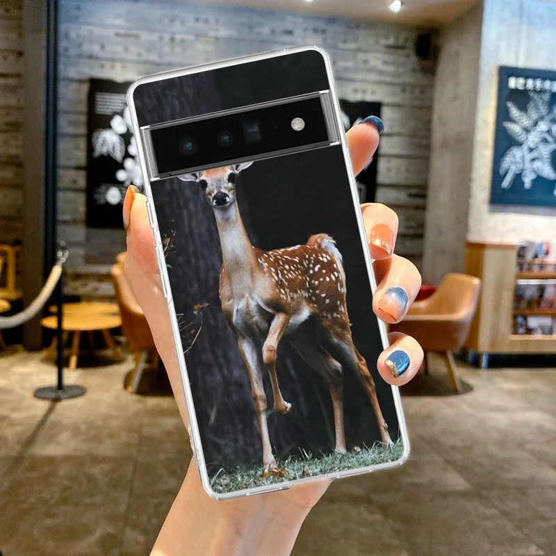Camo Soft Silicone Shockproof Clear Phone Case Cover