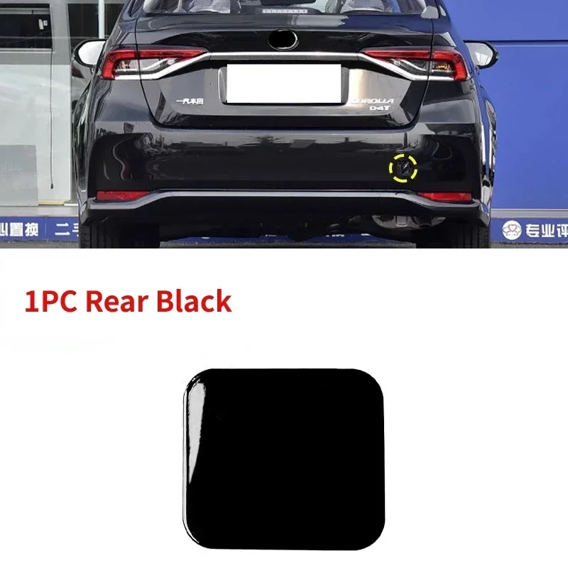 Capuchon De Protection Pour œil De Remorquage Toyota Corolla 2019-2021 - Référence 5216102080 - Plastique Argenté
