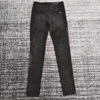 men sequences distressed black jeans 2