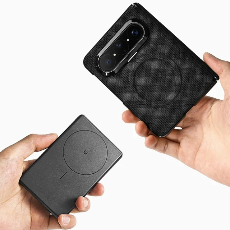 Huawei Pura X Max - Premium Hard Folding Magnetic Non-Slip Sweat-Proof Protective Cover Case