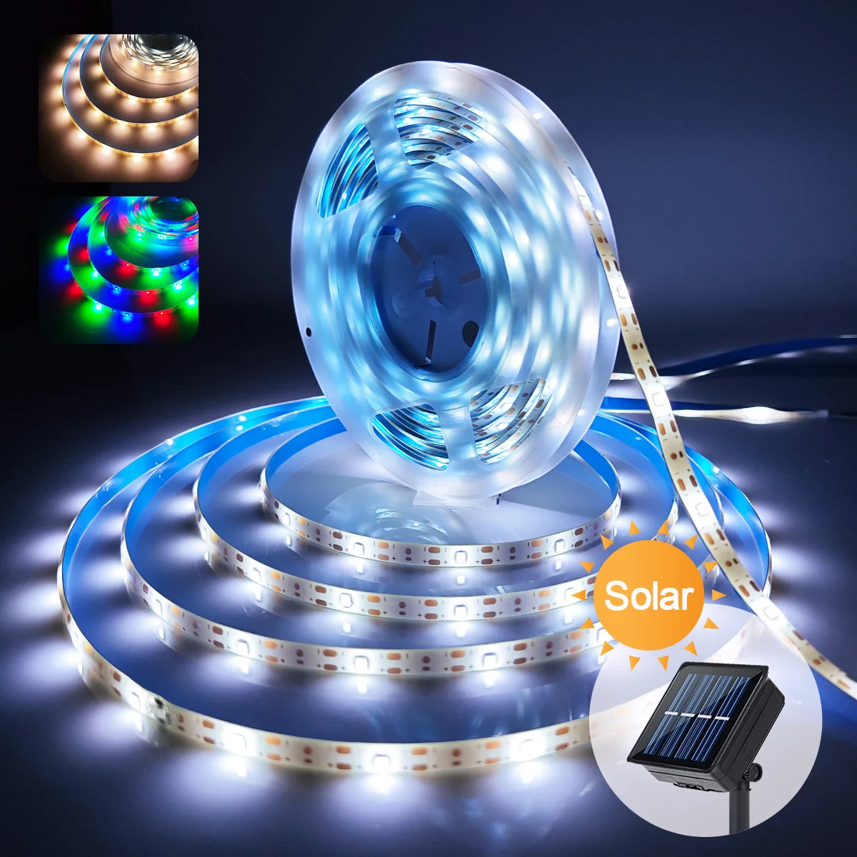 SolarLightsOutdoorSolarLedStripGardenLightsDecorationSolar