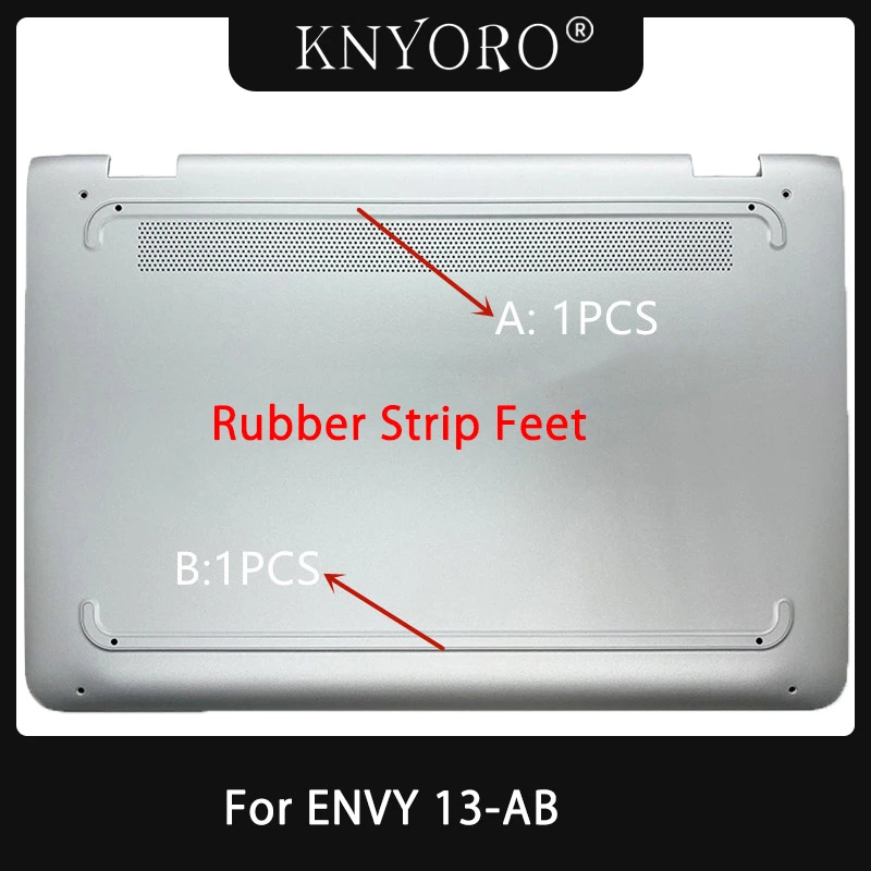 2pcs Laptop Rubber Feet Replacement For Hp Envy 13ab Notebook Bottom