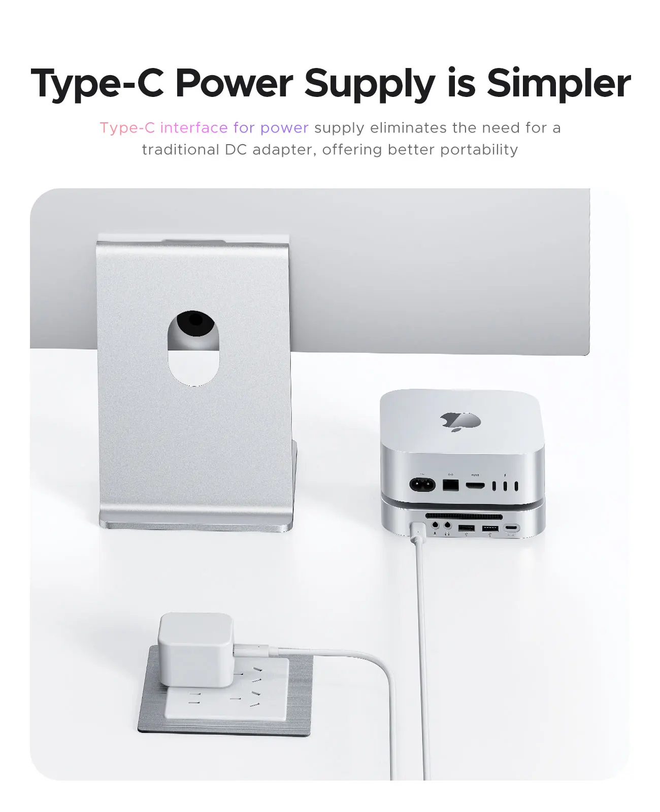 ORICO MiniLink USB HUB Docking Station for Mac Mini