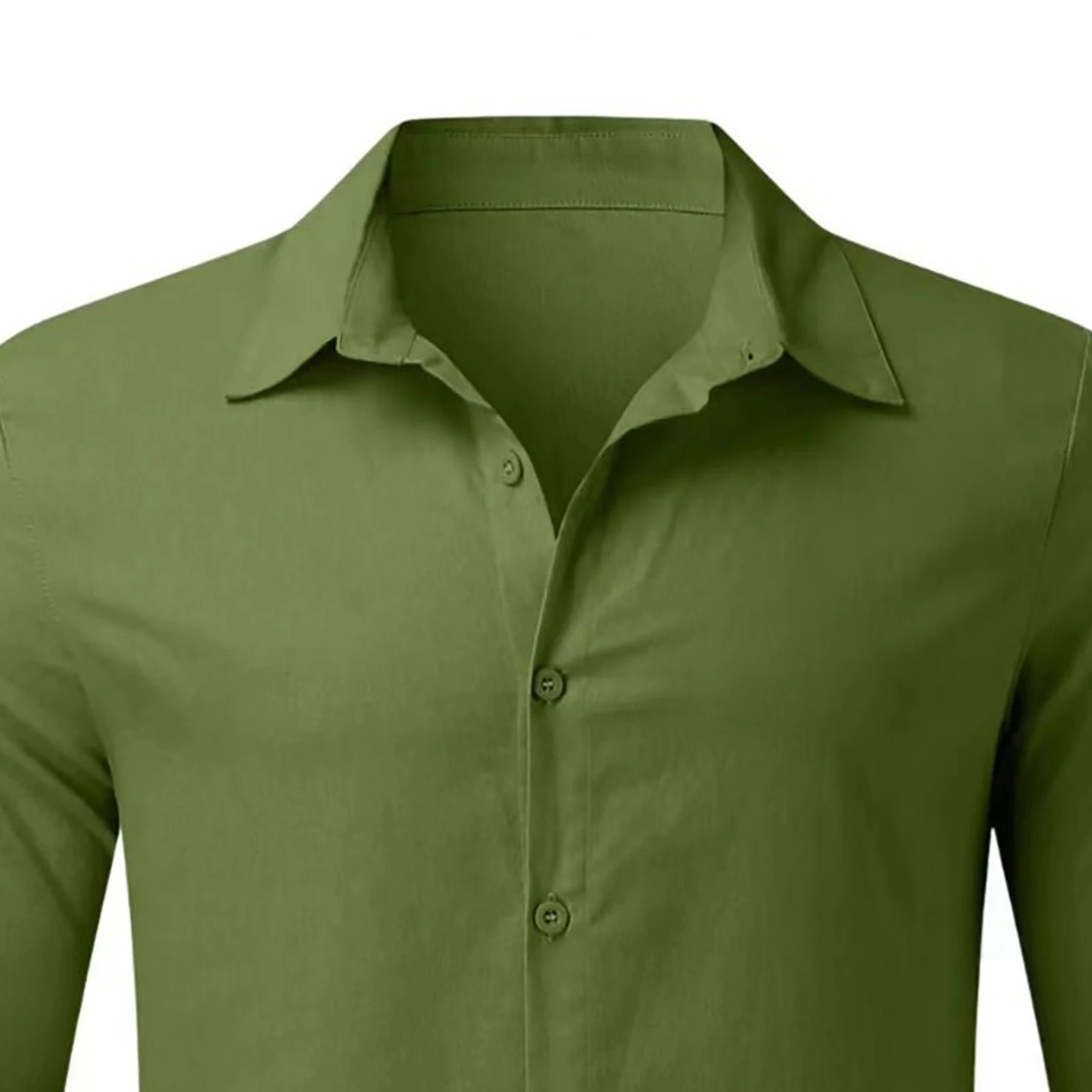 짧은 소년용 긴팔 셔츠 편안하고 부드러우며 통기성이 좋은 세련된 단색 캐주얼 셔츠 소년 4세 복