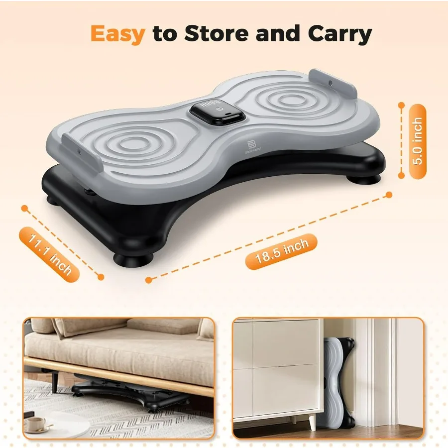 Waist Twist Board with LCD Display and Resistance Bands, Ab Twister Machine for Abs Workout, Slim Waist and Core Exercise, Home