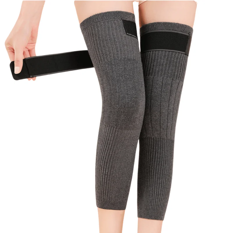 1 Pair Thermal Knee Sleeve Non-Slip Elastic Wool Cashmere Knee Brace Support Protector Warmer Pads Legging Stockings Wraps knee pad knee support knee support sleeve knee brace knee wraps knee patch