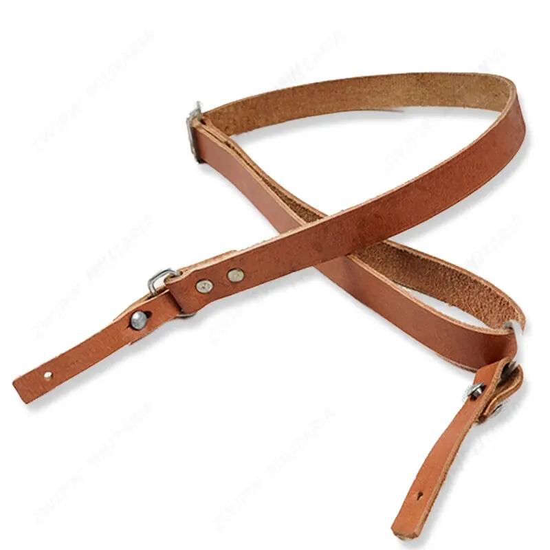 

Tactical AK-47 Gun Strap Sling Leather Shoulder Strap Genuine Vintage Collection CN10502