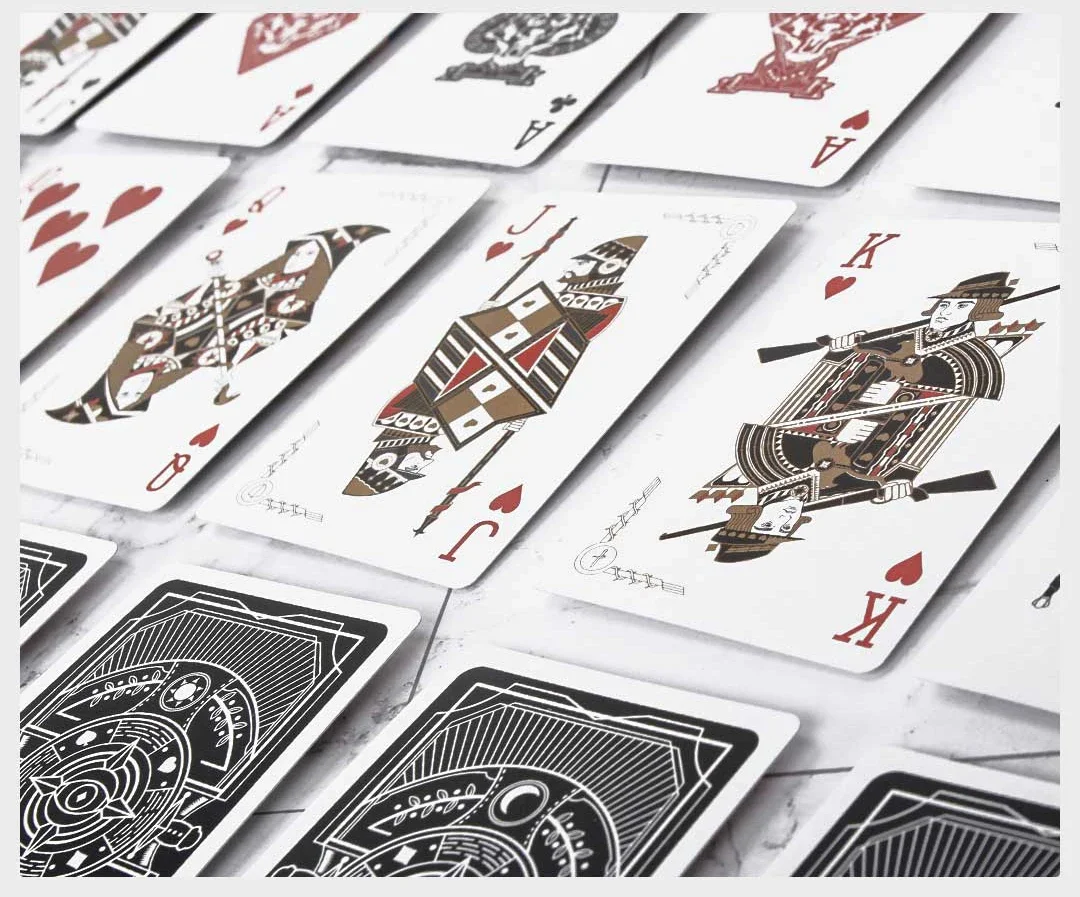 Novo Xiaom Jogando Cartas Poker Game Set,