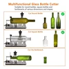 Glass Bottle Cutter, Upgraded Curve Glass Cutting Tools For Round, Square Bottles And Bottlenecks, DIY Craft Kit 2