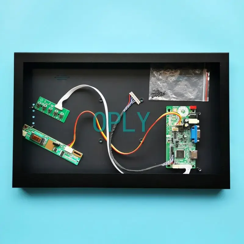 Per Muslimexmuslimatexmuslimax Kit Custodia In Metallo + Scheda Controller 58C Schermo Lcd Da 13.3 "1280*800 20 Pin Lvds 1Ccfl