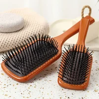 For aveda Massage Comb Gasbag Anti Static Hair Air Cushion Wooden Hairbrush Wet Curly Detangle Hair Brush Hairdressing Styling 2