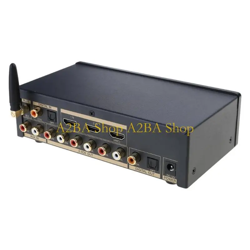 A2BA HD920PRO 5.1CH 광섬유 동축 오디오 디코더 변환기 HDMI2.0 AC3 호환 5.0 수신기 4K-ARC 변환기